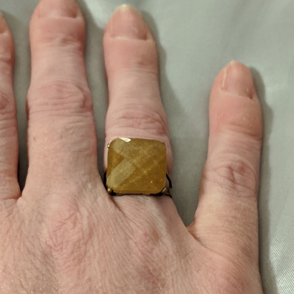 Vintage Statement Ring (Adjustable) - image 3